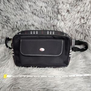 Elegant Black Belt Bag for Men